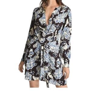 Reiss Dress Abbie floral printed minidress size 8 DEFECT
